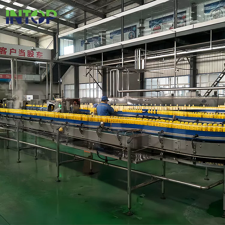 Linie de producție a băuturilor fermentate