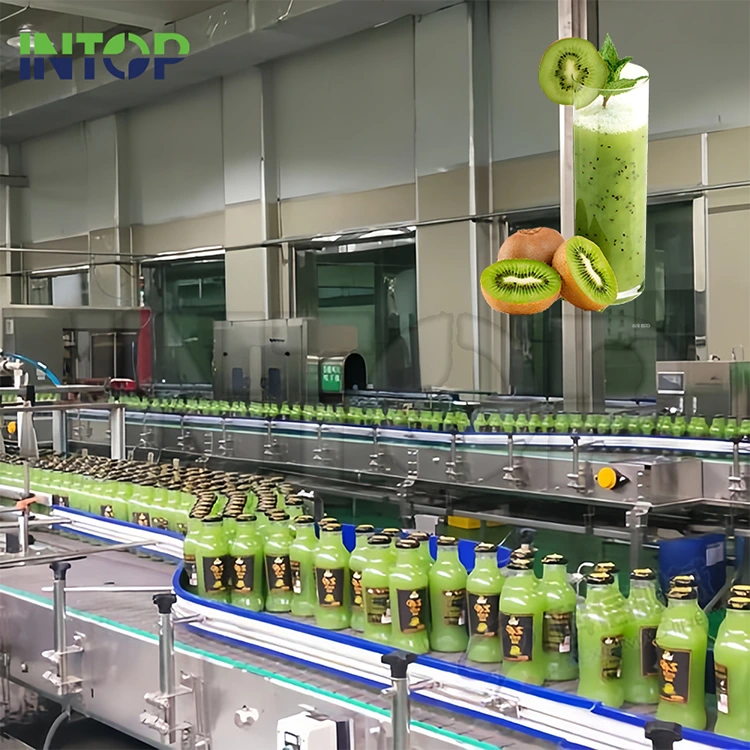 Linia de producție a sucului de kiwi